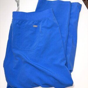 Men's Figs Blue Scrub Pants Tie-Waist size XXL